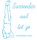 Unisex Standard Cotton White Yoga T-shirt - Surrender and Let Go