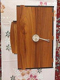 Wooden meditation alter mini home temple pooja mandir