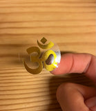 Gold Foil Waterproof Om Mantra Mandala Stickers 2 styles