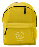 Yoga Backpack bag with shoulder straps - Simple Living High Thinking (3 colours)