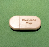 YOGA@HOME (ENGLISH and FRENCH) - Digital MP3 files on USB key Classical Sivananda Yoga class