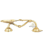Large Brass Arati Diya Lamp 18cm