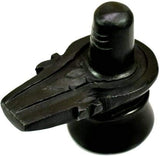 Siva Lingam, Black marble 6cm