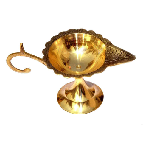 Arati Brass Lamp 13cm x 5cm