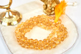 Yellow Citrine mala (6mm beads)