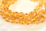 Yellow Citrine mala (6mm beads)