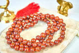 Red Sandalwood mala (8mm beads)
