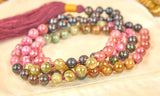 Multicolor Turmaline Mala (6mm beads)