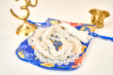 Himalaya Clear Quartz Crystal mala with OM (8mm beads)