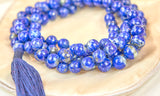 Lapis Lazuli Mala (8mm beads)