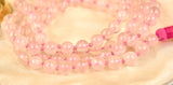 Rose quartz mala (6mm beads)