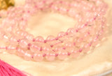 Rose quartz mala (6mm beads)