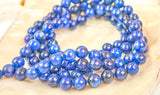 Kyanite crystal mala (8mm beads)