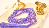 Amethyst mala (6mm beads)