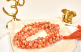 Sunstone mala large (8mm beads)