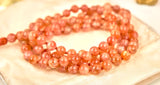 Sunstone mala large (8mm beads)