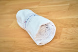 100% Cotton Yoga Pants (White)