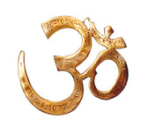 Om Wall Symbol Brass Small 8cm