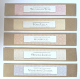 Warm and Loving Scents - Gift Set of Premium Incense Sticks