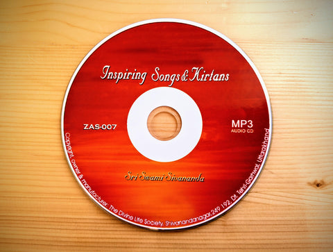 Inspiring Songs and Kirtans Swami Sivananada - CD