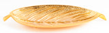 Incense holder Gold Leaf Shape 25cm