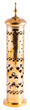Metal tower incense holder