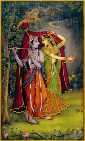 Radha & Krishna Meet Poster (11S)