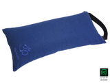 100% Organic cotton Travel meditation cushion 44 x 19 x 10cm