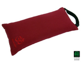 100% Organic cotton Travel meditation cushion 44 x 19 x 10cm