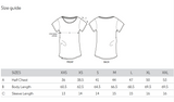 100% Organic Cotton Sky Blue Women's Yoga T-shirt (White Om)