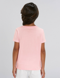 Organic Cotton Pink Children's Yoga T-shirt (Ashram Tree)