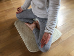 100% Pure merino wool meditation mat