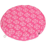 Printed Round Folding Meditation cushion  *2 colours*