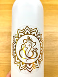Gold Foil Waterproof Stickers 3 styles - Om Mandala, Flower of life or Ganesha
