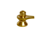 Siva Lingam Mini Brass Statue - Height 2.5cm