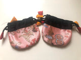 Small gift bag pouch / petit sacs mala **8 colours to chose from**