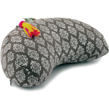 Meditation Cushion Half Moon shape with ethnic pattern *2 colours*