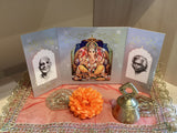 Ganesha Alter card for travel or mini alter