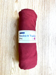 100% Cotton Yoga Pants (Maroon)
