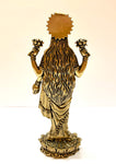 Lakshmi pure brass statue, high quality 10cm