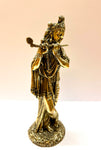 Krishna pure brass statue high quality 15cm