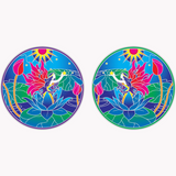 Sunseal Mandala Sticker - Sunlight Angel Fairy Healing (6cm)