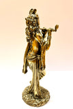 Krishna pure brass statue high quality 15cm