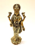 Lakshmi pure brass statue, high quality 10cm