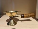 Arati Brass Lamp 13cm x 5cm
