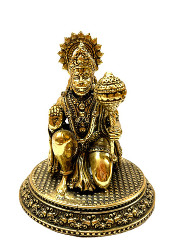 Hanuman brass statue, high quality 9.5cm