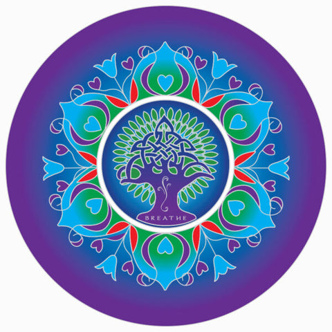 Magnet - Earth Tree Mandala (6cm)