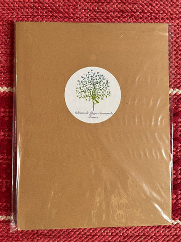 Eco Kraft Brown Paper Folder Binder Chemise en carbon A4