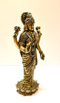 Lakshmi pure brass statue, high quality 10cm