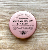 Made in the Ashram - Floral Dessert Ashram honey lip balm